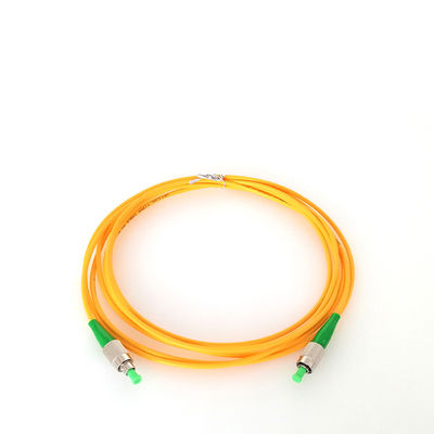 Симплексный гибкий провод оптического волокна соединителя PVC G652D Fc/Apc