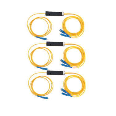 Sc PDL OEM желтый низкий сплавил Splitter волокна для телекоммуникаций