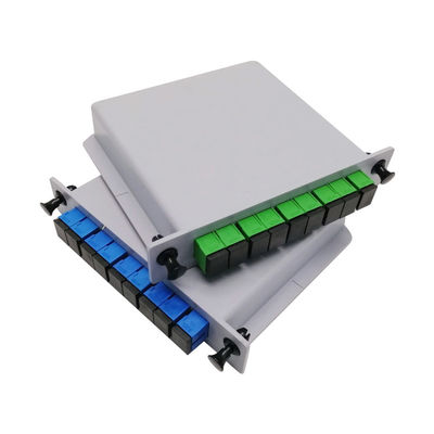 коробка 1x8 LGX печатает Splitter PLC оптического волокна Sc/Upc