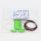 стальной Splitter кабеля оптического волокна PVC G657A1 0.9mm 1m SC/APC трубки 1x8