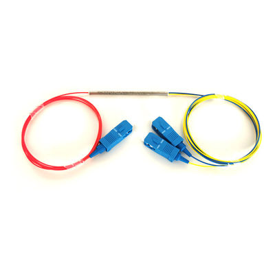 Мини Splitter кабеля оптического волокна SC UPC 1x2 FBT трубки