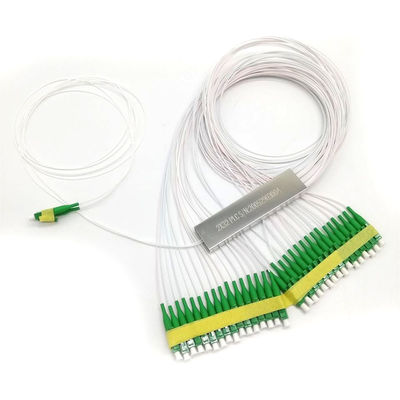 Splitter PLC волокна PVC 2×32 1meter FTTH соединителя G657a Lc/Apc