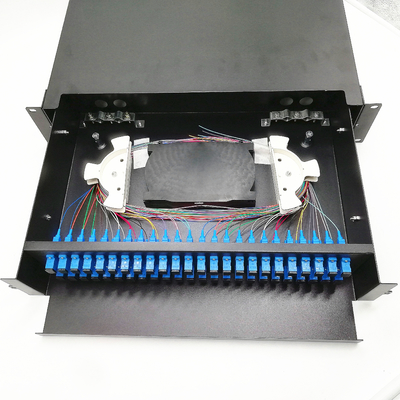 48 пульт временных соединительных кабелей терминальной коробки оптического волокна ядров SC/UPC оптически