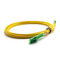 гибкий провод оптического волокна 3.0mm двухшпиндельный, кабель Lc заплаты волокна одиночного режима к Lc