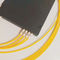 Тип Splitter коробки ABS PLC оптического волокна 1x4 одиночного режима без соединителя