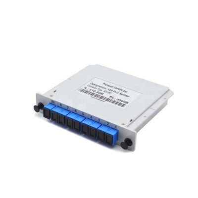 Тип Splitter кассеты Plc 1x8 SC/UPC голубой пассивный